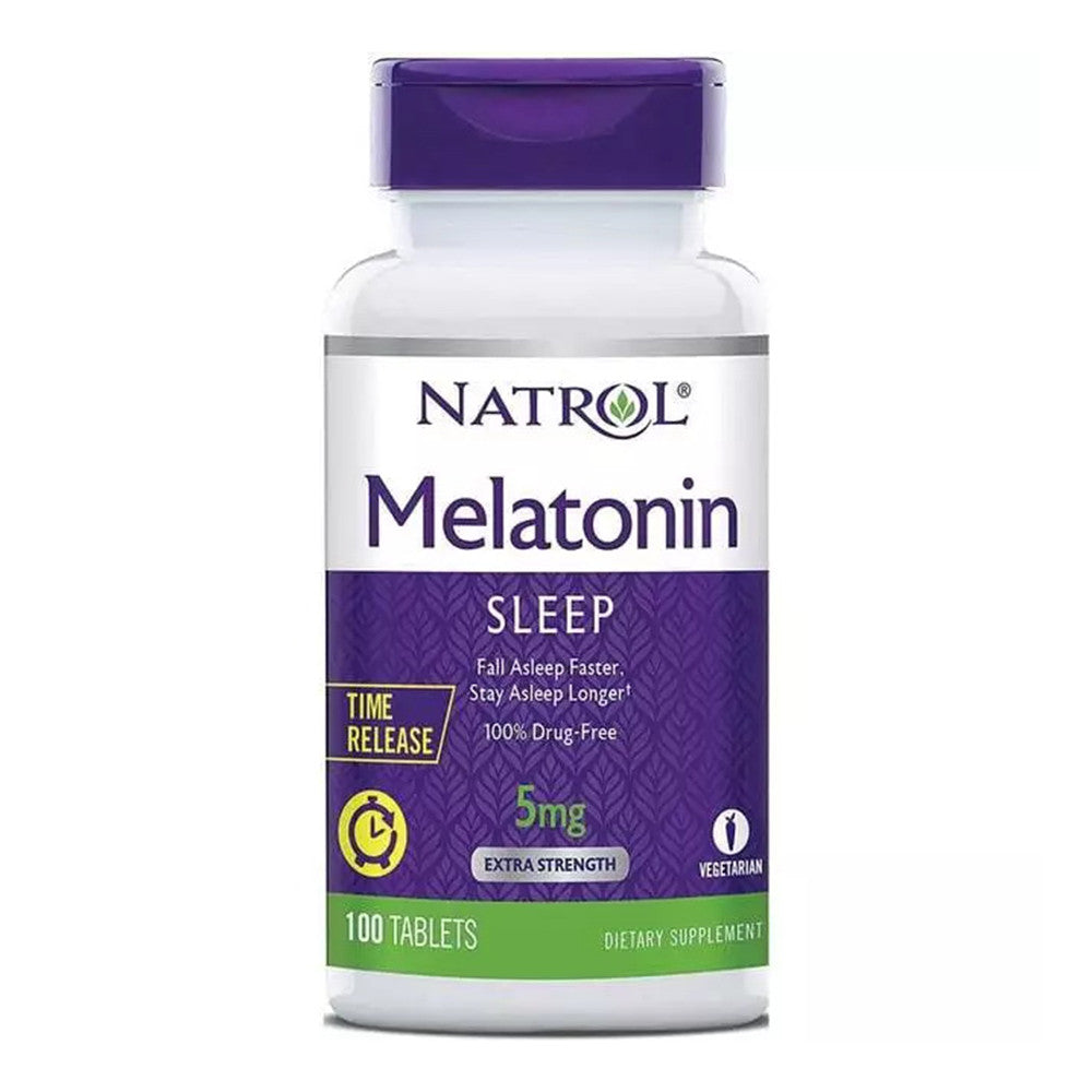 Natrol Melatonin Tr 5Mg Time Release Tablets - 100 Ea
